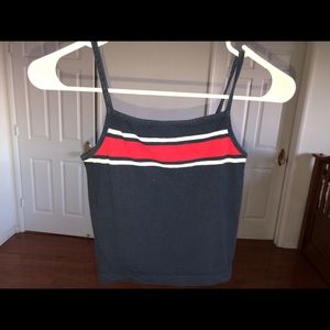 Blue tank top AS SEEN ON CHARLO DAMELIO